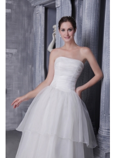 Beautiful Western Ball Gown Wedding Dress with Corset 1191