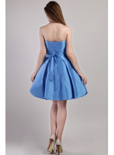 Blue Cute Short Quinceanera Dress 2310