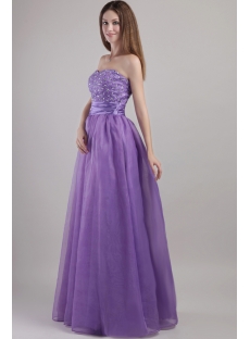 Discount Purple Sweetheart Pretty Quinceanera Gown 2045