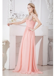 Elegant Straps Maternity Prom Gown for Plus Size