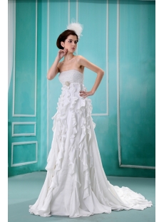 Exclusive Empire Bridal Gown for Large Size