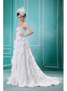 Exclusive Empire Bridal Gown for Large Size