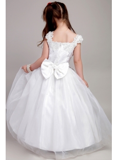 Inexpensive Princess Flower Girl Dresses 2041