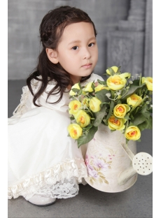 Ivory Flower Girl Dresses for Toddlers and Infants 2542