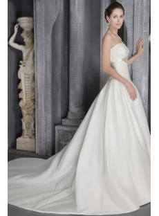 Ivory Mature Classy Bridal Gowns 2877