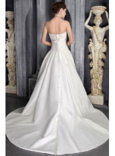 Ivory Mature Classy Bridal Gowns 2877