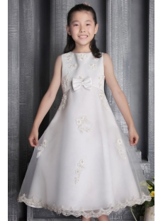 Ivory Pretty Discount Party Dress for Girl 2600