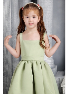 Lovely Green Flower Girl Dress 2463