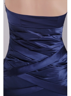 Navy Cocktail Graduation Dress for College 1382