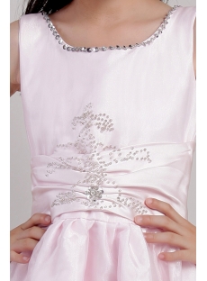 Pink Long Infant Flower Girl Dresses 2114