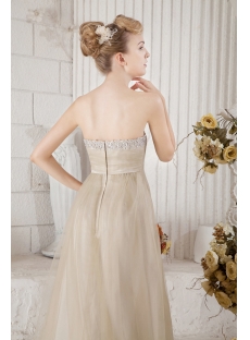 Romantic Maternity Bridal Gown for Plus Size