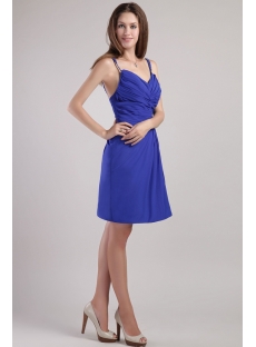 Royal Backless Celebrity Evening Dress with Spaghetti Straps 2324