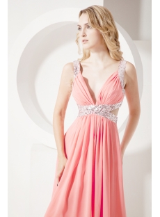 Sexy Plunge Graduation Dress for College