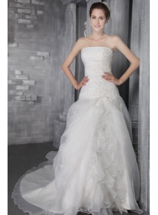 Strapless Romantic 2013 Bridal Gown for Spring 2626