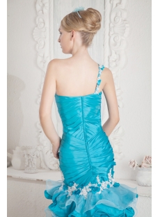 Tasteful One Shoulder Pretty Quinceanera Dress with Slit Front