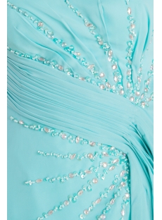 Teal Long Mother of Groom Gown for Beach