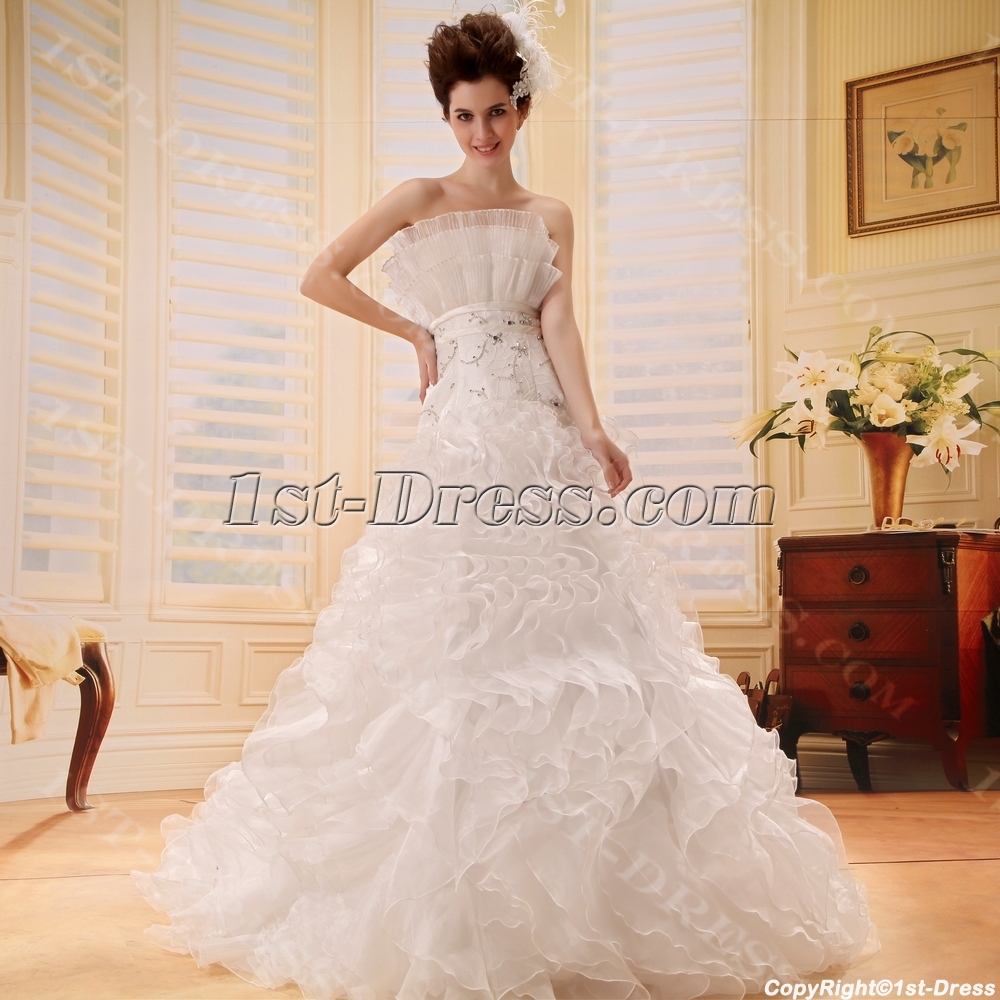 images/201306/big/Ball-Gown-Strapless-Chapel-Train-Organza-Satin-Wedding-Dress-With-Lace-Beadwork-F-114-1960-b-1-1371659814.jpg