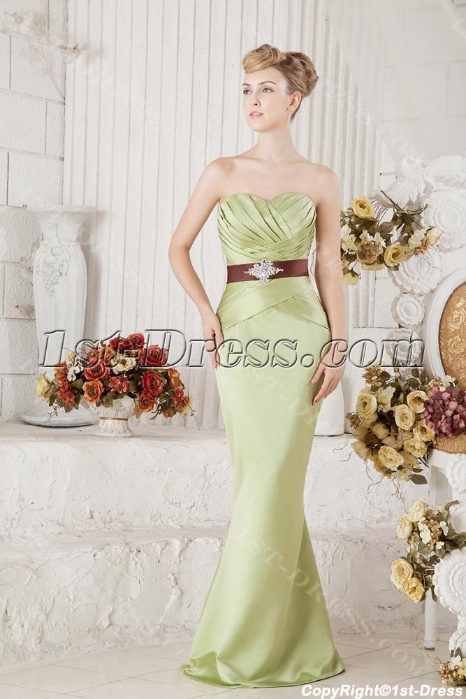 images/201306/big/Green-Elegant-Bridesmaid-Dress-Modest-2102-b-1-1372159078.jpg
