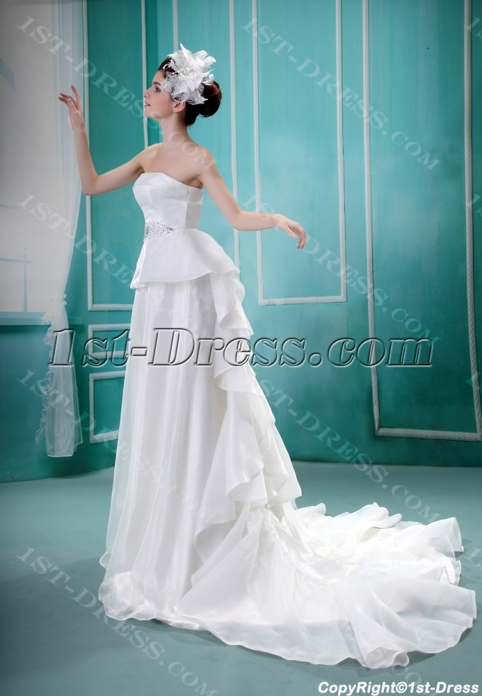 images/201306/big/Sheath-Column-Sweetheart-Court-Train-Organza-Wedding-Dress-With-Ruffle-F-081-1950-b-1-1371629666.jpg