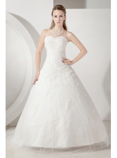 2013 Strapless Beautiful Bridal Gowns