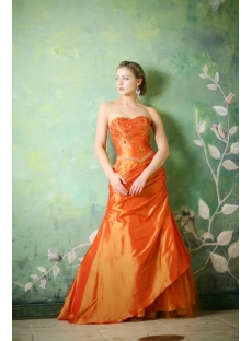 Beautiful Orange Quinceanera Dresses for Plus Size