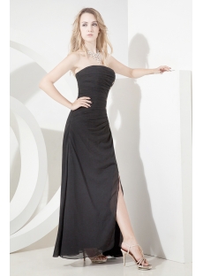 Brilliant Long Little Black Prom Dress 2013