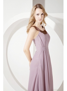 Cheap Lilac Scoop Chiffon Mother of Brides Dress