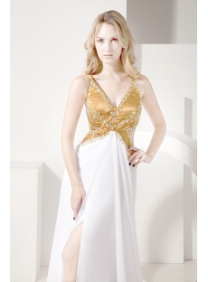 Gold Sexy Cocktail Dress for Party