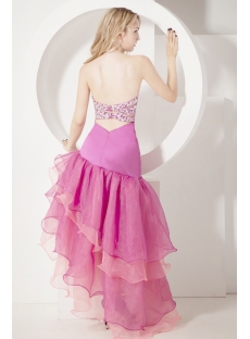 Hot Pink Special 15 Quinceanera Dress with Open Back