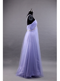 Lavender Plus Size Quinceanera Dress with Open Back