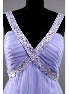 Lavender Plus Size Quinceanera Dress with Open Back