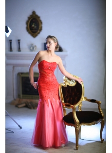 Luxury Beaded Sheath Celebrity Gown