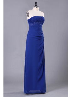 Royal Blue Long Inexpensive Best Bridesmaid Dresses