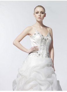 Straps Haute Couture Wedding Dresses 2013