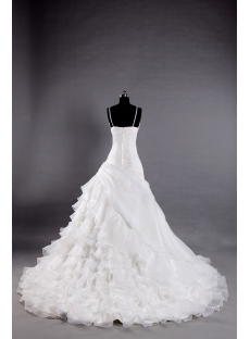 Straps Sophisticated Elegant Wedding Dresses 2013