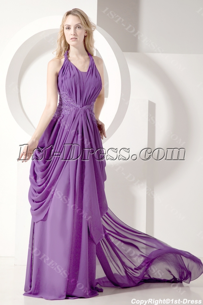images/201307/big/Purple-Plunging-Mother-of-Bride-Gown-with-Train-2192-b-1-1372708225.jpg