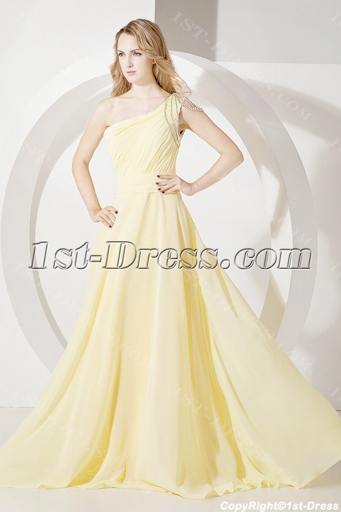 images/201307/big/Yellow-One-Shoulder-Plus-Size-Party-Dress-2216-b-1-1372846783.jpg