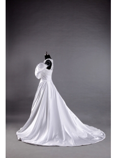 2013 Lovely Modest Bridal Gown with Bow