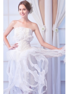 Best Romantic Style Wedding Dresses with High-low