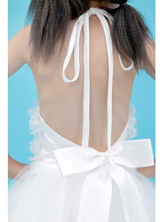 Hot Sale Backless Ballerina Flower Girl Dresses