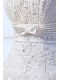 Ivory Beaded Best Quinceanera Gown Floor Length