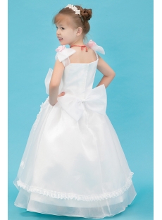 Ivory Princess Toddler Flower Girl Dress