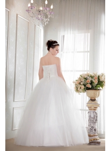 Ivory Strapless Puffy Princess Plus Size Quinceanera Gown