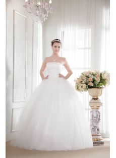 Ivory Strapless Puffy Princess Plus Size Quinceanera Gown