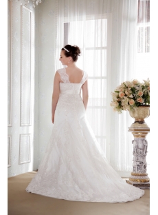 Lace Traditional Plus Size Bridal Gowns