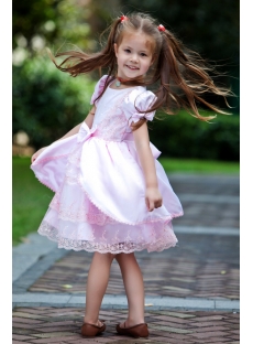 Pink Classical Flower Girl Dresses for Toddlers
