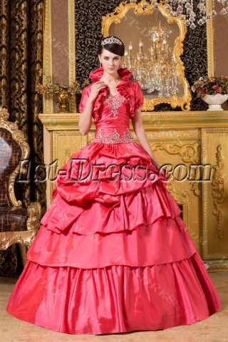Modest Brilliant Best Fall 2012 Quinceanera Dress with Jacket