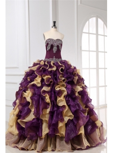 Beaded Pretty Colorful Quinceanera Dresses