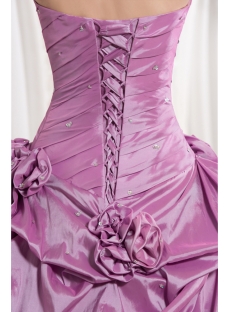 Beautiful Lilac Cute Quinceanera Gown with Short Jacket