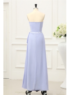 Charming Lavender Long Graduation Gown for College